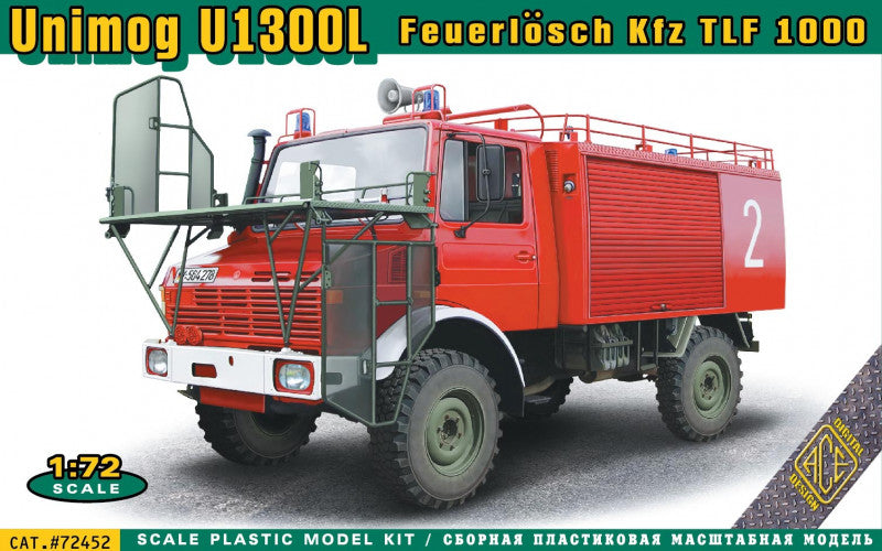 Ace 72452 1:72 Unimog U1300L Feuerlosch Kfz TLF1000