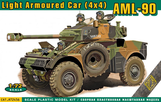 Ace 72456 1:72 AML-90 Light Armoured Car (4x4)