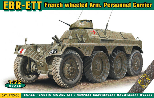 Ace 72460 1:72 EBR-ETT French Wheeled Army Personnel Carrier