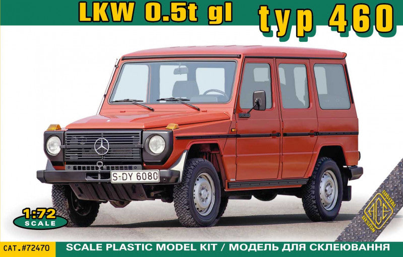 Ace 72470 1:72 LKW 0.5t GL typ 460 Passenger Car