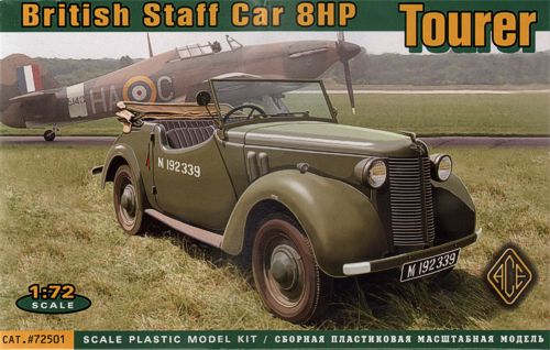 Ace 72501 1:72 British Staff Car 8hp Tourer