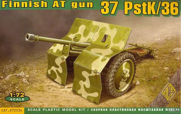 Ace 72534 1:72 Finnish Anti-Tank Gun 37 PstK/36