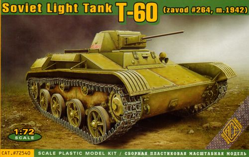 Ace 72540 1:72 Soviet T-60 Light Tank