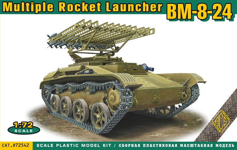 Ace 72542 1:72 BM-8-24 Multiple Rocket Launcher