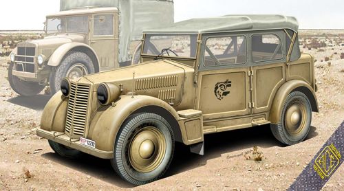 Ace 72548 1:72 Italian Light Military Vehicle 508 CM Coloniale