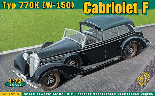 Ace 72559 1:72 Typ 770K (W-150) Cabriolet F