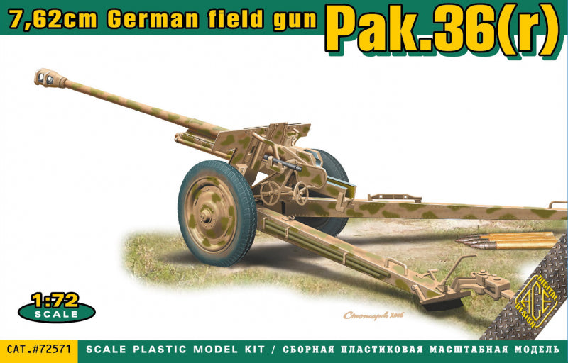 Ace 72571 1:72 Pak.36(r) 7.62cm German Field Gun