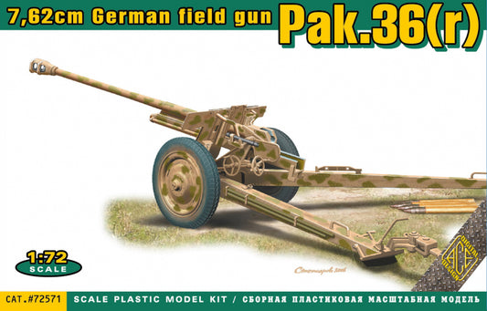 Ace 72571 1:72 Pak.36(r) 7.62cm German Field Gun