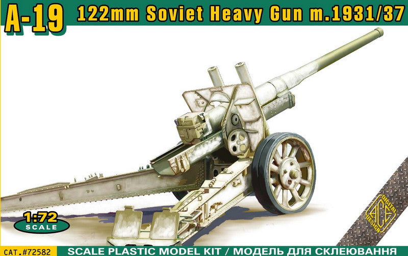 Ace 72582 1:72 A-19 122mm Soviet Heavy Gun model 1931/37