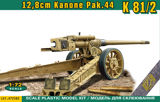 Ace 72583 1:72 K 81/2 12.8cm Kanone Pak.44