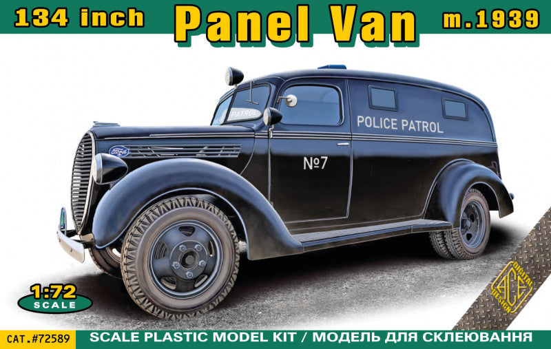 Ace 72589 1:72 Ford Panel Van 134 inch m.1939