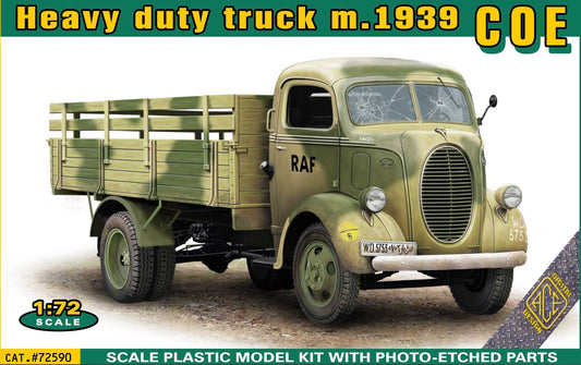 Ace 72590 1:72 COE (Cab Over Engine) Heavy Duty Truck m.1939