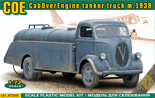 Ace 72592 1:72 COE (Cab Over Engine) tanker truck m.1939