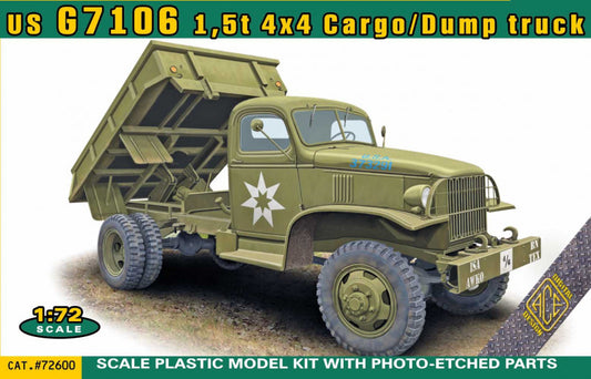 Ace 72600 1:72 US G7106 1,5t 4x4 Cargo/Dump truck