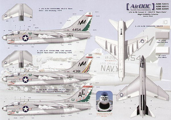 Airdoc ADM48015 1:48 LTV A-7B Corsair