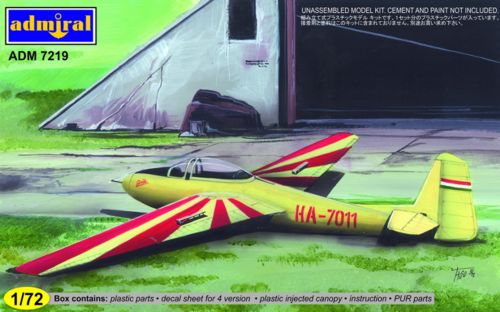 Admiral 7219 1:72 LF-107 Lunak International users (gliders)