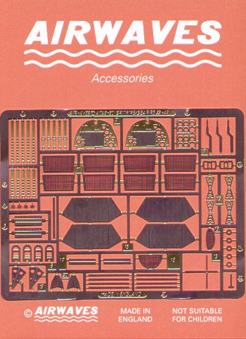Airwaves (etched) AEC48080 1:48 Supermarine Spitfire Mk.22/Supermarine Seafire 47