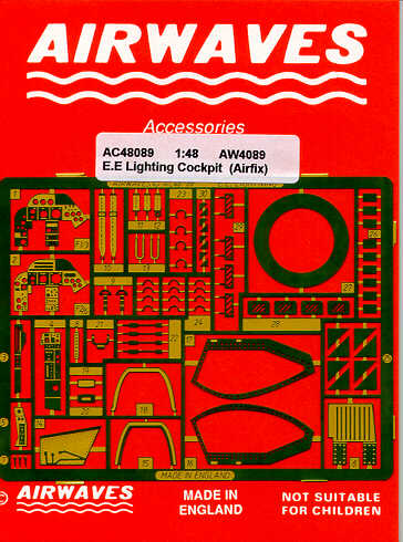 Airwaves (etched) AEC48089 1:48 BAC/EE Lightning F.2A/F.6