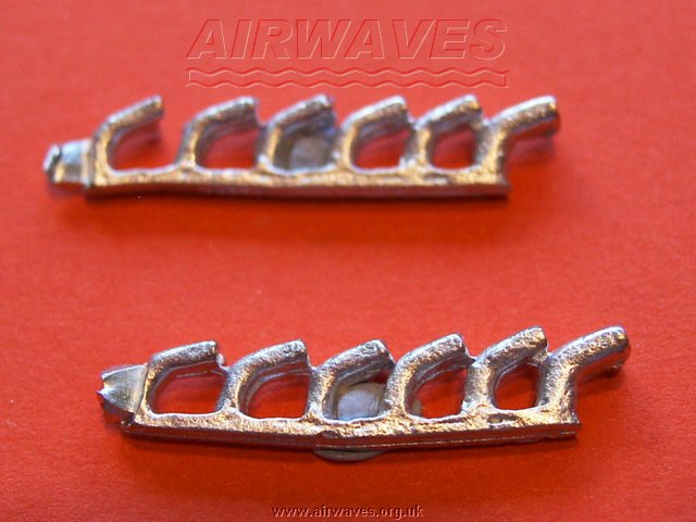 Airwaves (resin) AES48016 1:48 Supermarine Spitfire Fish tail Exhausts