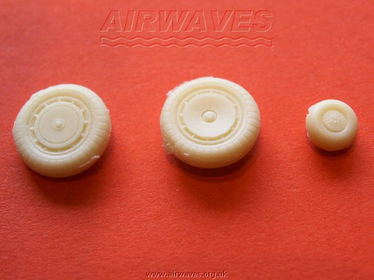Airwaves (resin) AES72074 1:72 Focke-Wulf Fw-190 main and tail wheels