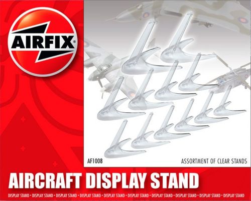 Airfix AF1008 Assorted Clear Plastic Aircraft Stands