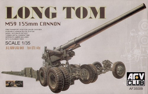 AFV Club AF35009 1:35 M59 Long Tom 155mm Cannon and Limber