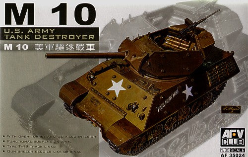 AFV Club AF35024 1:35 M10 Tank Destroyer