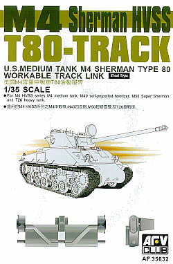 AFV Club AF35032 1:35 M4 Sherman HVSS T80 Track