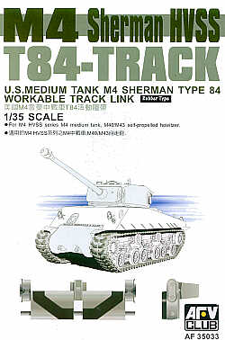 AFV Club AF35033 1:35 M4 Sherman HVSS T84 Tracks