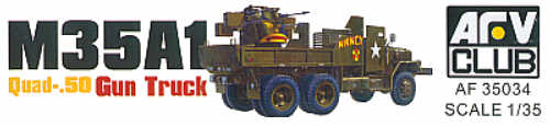 AFV Club AF35034 1:35 M35A1 Vietnam Gun Truck