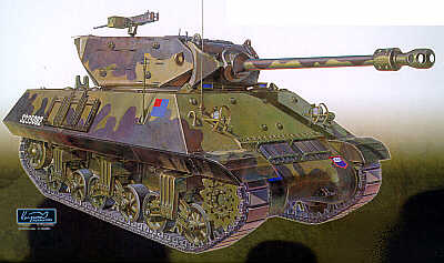 AFV Club AF35039 1:35 Achilles Mk.IIC British 17pdr Self-Propelled Anti-Tank Gun