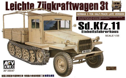 AFV Club AF35047 1:35 German Sd.Kfz.11 3 Ton 1/2 Track Late