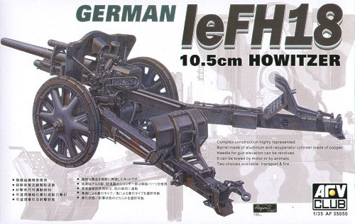 AFV Club AF35050 1:35 LeFH18 10.5cm Howitzer