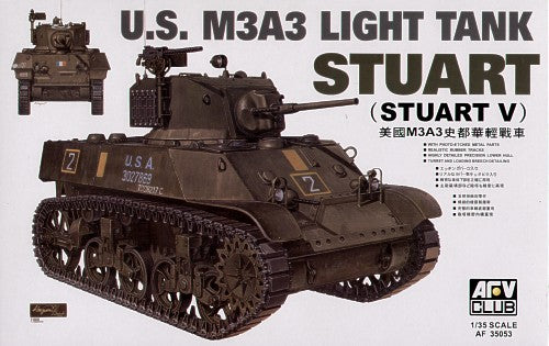 AFV Club AF35053 1:35 M3A3 Stuart Light Tank