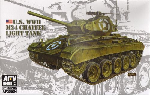 AFV Club AF35054 1:35 M24 Chaffee Light Tank U.S. Army