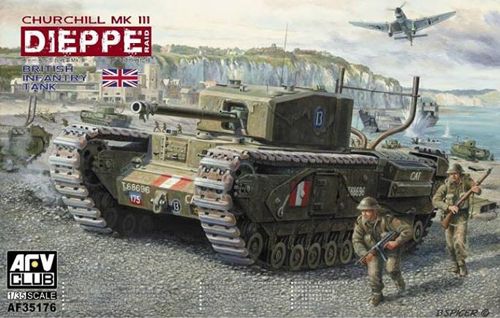 AFV Club AF35176 1:35 Churchill Mk.III Dieppe Raid