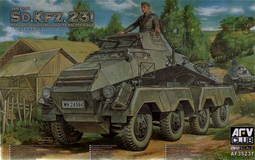 AFV Club AF35231 1:35 German Sd.Kfz.231 8-Rad (Early Type)