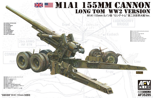 AFV Club AF35295 1:35 M1A1 155mm Long Tom Cannon (WWII version)