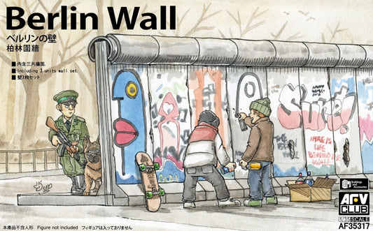 AFV Club AF35317 1:35 Berlin Wall (3 sections)