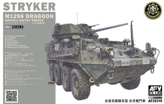 AFV Club AF35319 1:35 M1296 Stryker Dragoon Infantry Fighting Vehicle