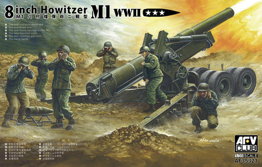 AFV Club AF35321 1:35 WWII M1 8inch Howitzer M2 Limber