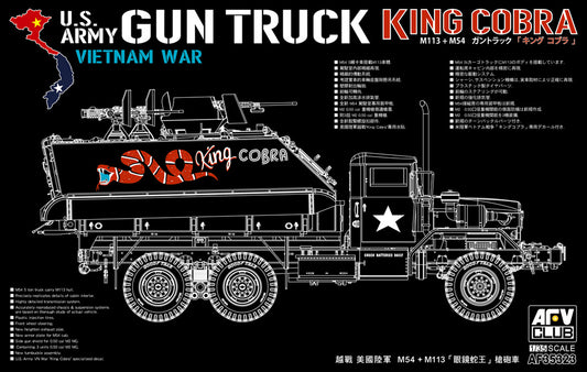 AFV Club AF35323 1:35 King Cobra Gun Truck (M54 + M113)