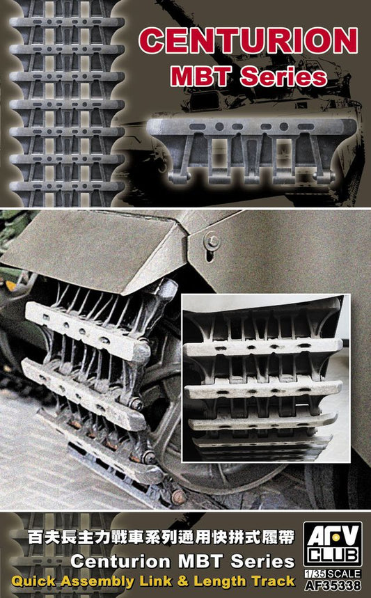 AFV Club AF35338 1:35 Centurion MBT Series Quick Assembly Link & Length Track