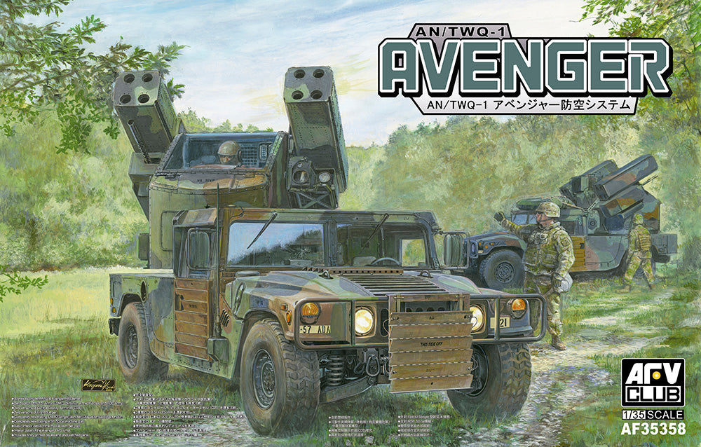 AFV Club AF35358 1:35 US Army AN/TWQ-1 Avenger Mobile Air Defence System