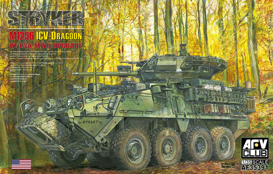 AFV Club AF35391 1:35 M1296 Stryker Dragoon Infantry Carrier Vehicle (ESA Upgrade)