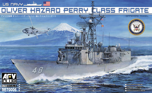 AFV Club SE70006 1:700 USS Oliver Hazard Perry Class Frigate