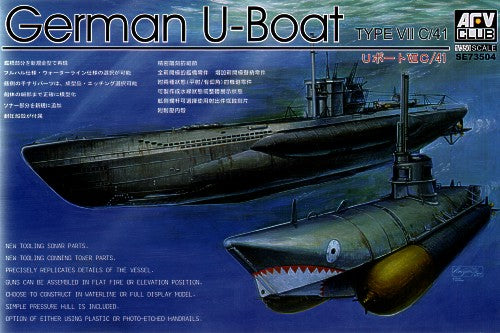 AFV Club SE73504 1:700 Type 7/C41 German U-Boat