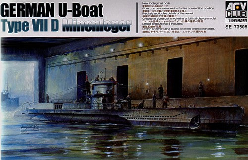 AFV Club SE73505 1:350 U-Boat Type VII D Minenleger