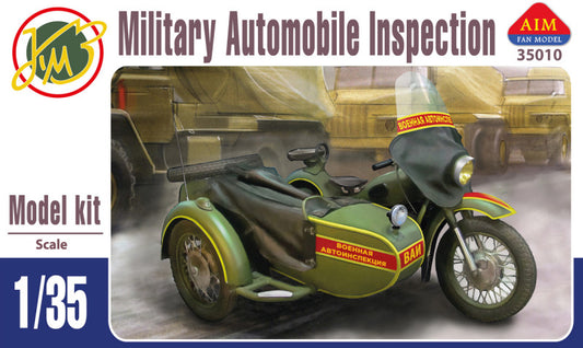 Aim Fan Model AFM35010 1:35 Military Automobile Inspection