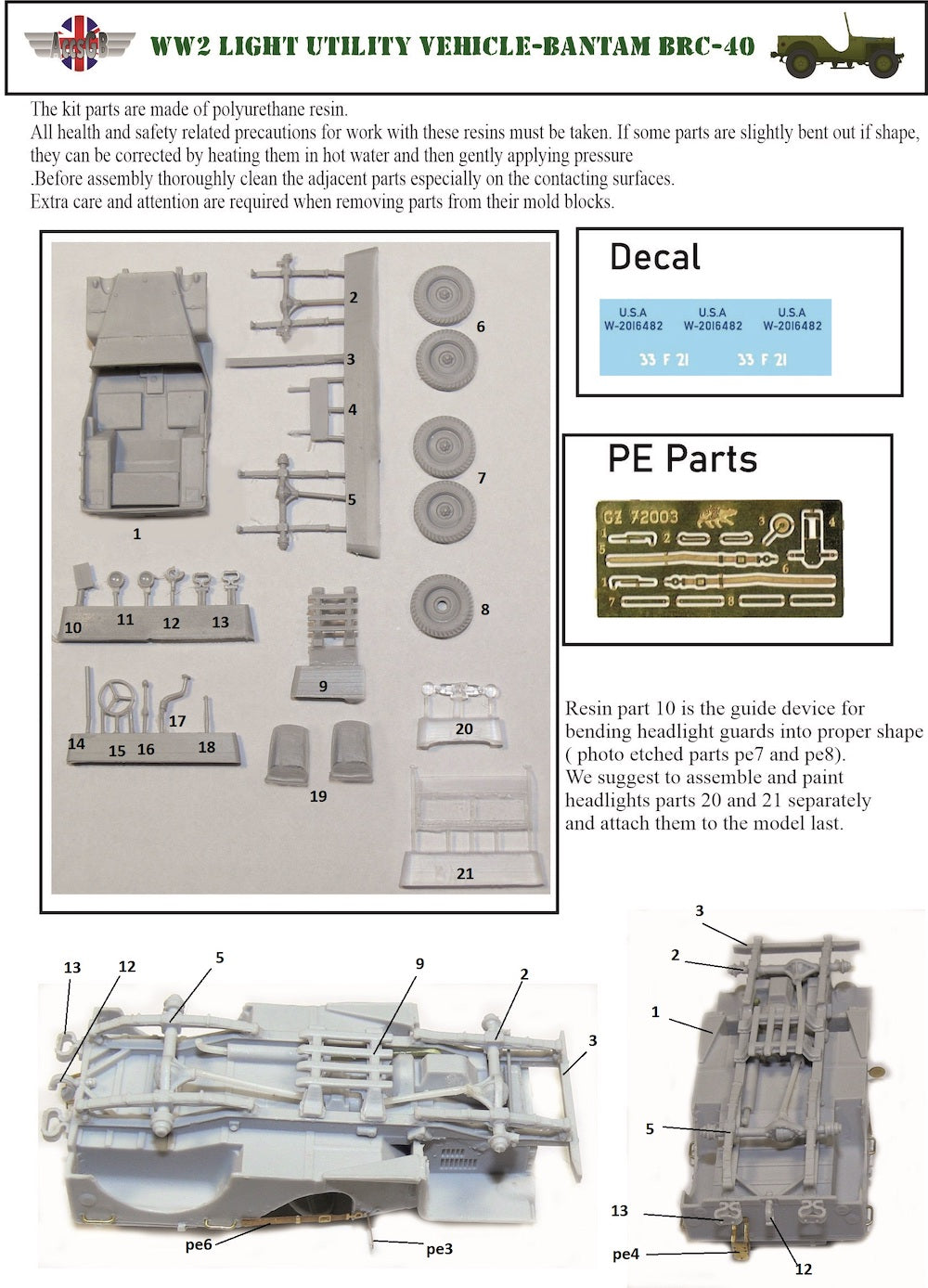 AGB AGB72032 1:72 Bantam BRC-40 (US Army)